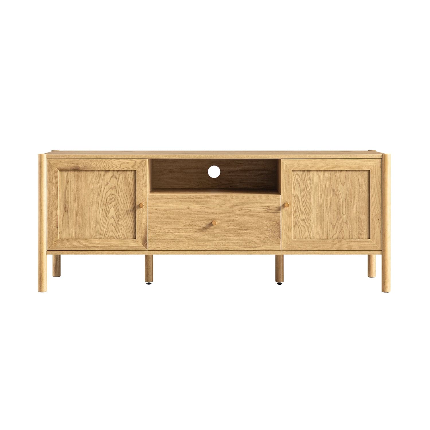 Linden 140cm TV Unit, Natural